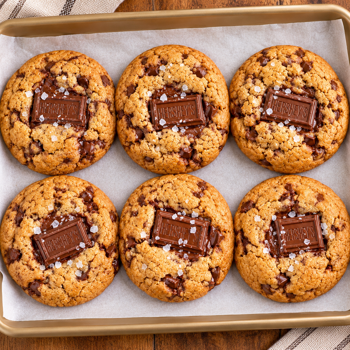 Hershey Salted Chewy Monster Cookies - Box of 6