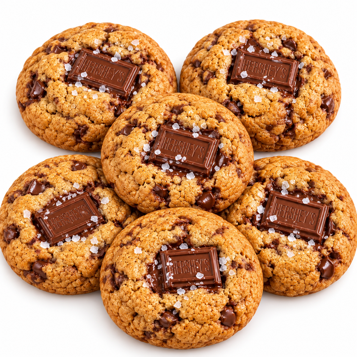 Hershey Salted Chewy Monster Cookies - Box of 6