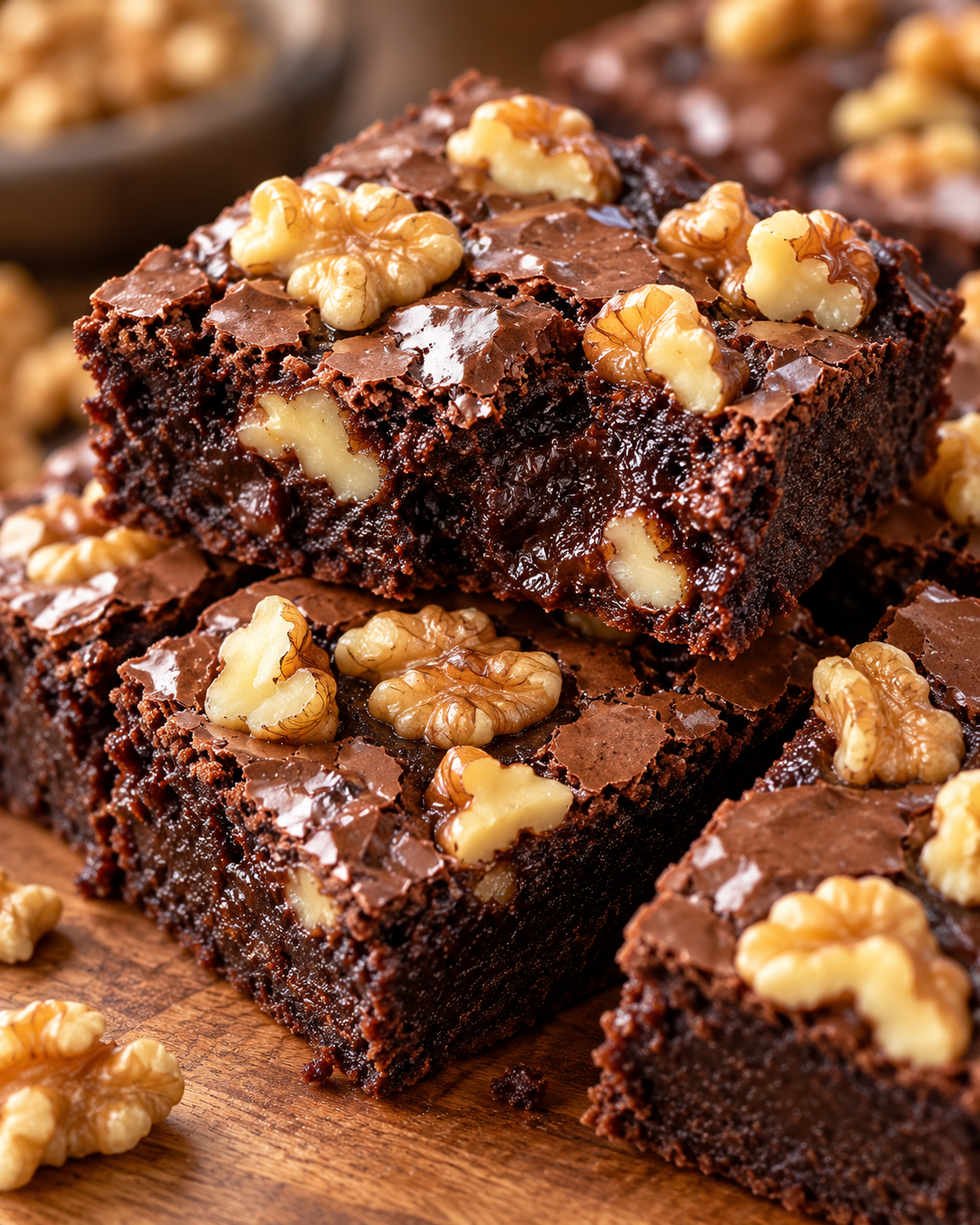 Brownie Bites (Less Sweet)
